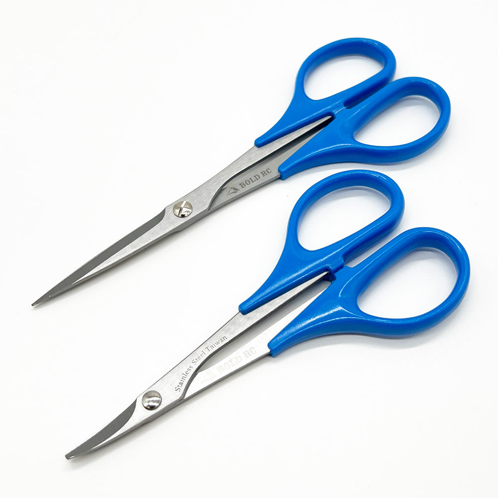 Curved & Straight Lexan Scissors Set – Bold RC
